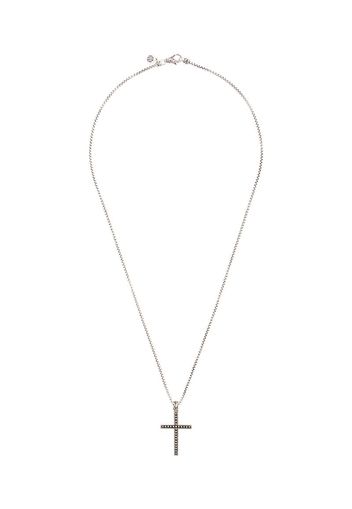 Collana Classic Chain Jawan in argento con pendente a croce