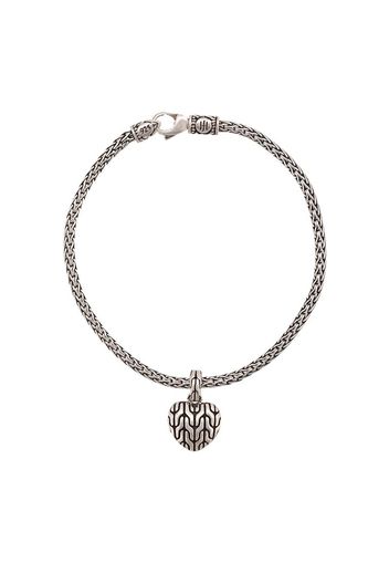 Bracciale a catena con ciondolo a cuore