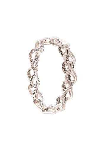 Bracciale a catena Asli in argento sterling e pavé di diamanti