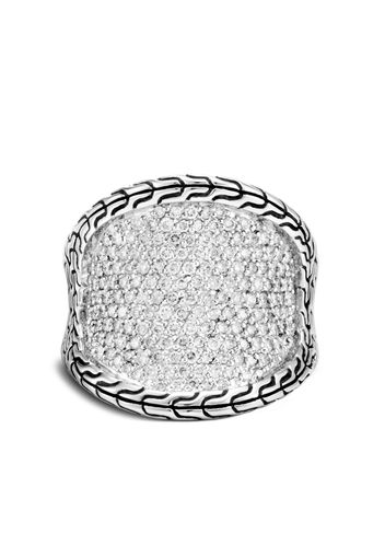 John Hardy Saddle diamond ring - Argento