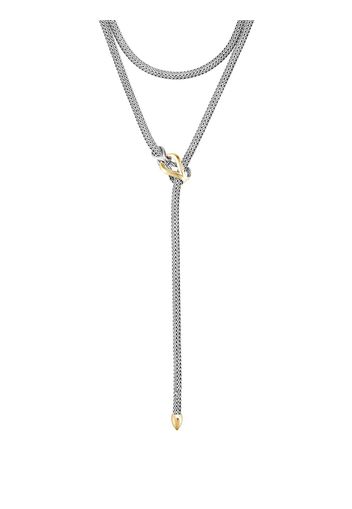 John Hardy Collana in oro 18kt e argento Asli Classic