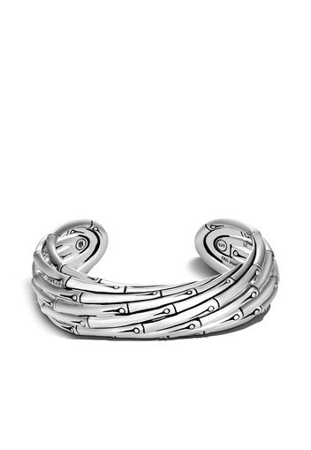 John Hardy Bracciale rigido in argento sterling Bambbo