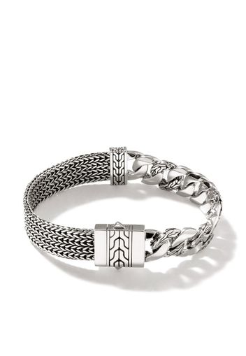 JOHN HARDY Bracciale a catena piatto 12mm - Argento