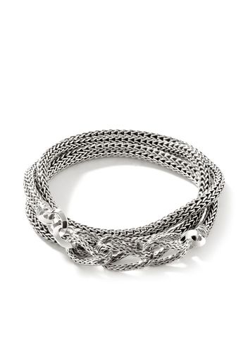 John Hardy Bracciale a spirale Asli Classic Chain Link in argento sterling - SILVER