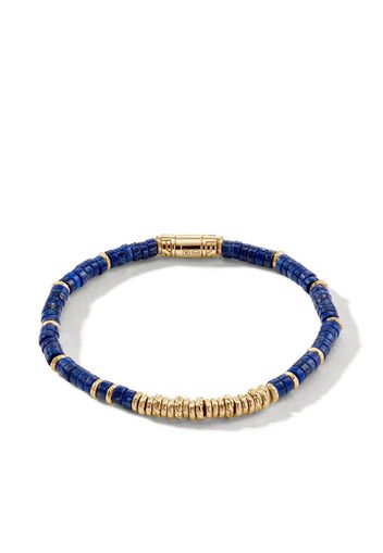 John Hardy Bracciale in oro giallo 14kt con lapislazzuli - Blu