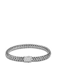 John Hardy silver small Classic Chain reversible 6.5mm bracelet - Argento