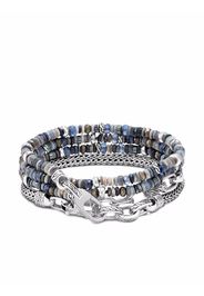 John Hardy Bracciale Classic Chain con perline - Argento