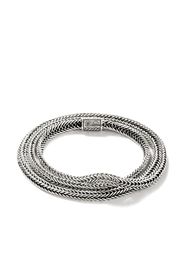 John Hardy sterling silver wrap bracelet - Argento