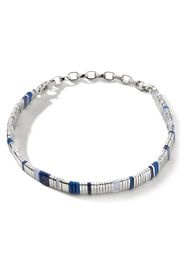 John Hardy Colourblock chain lapis lazuli bracelet - Argento