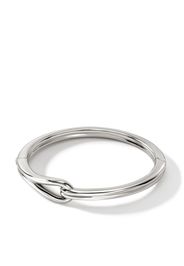 John Hardy Surf Hinged bangle bracelet - Argento