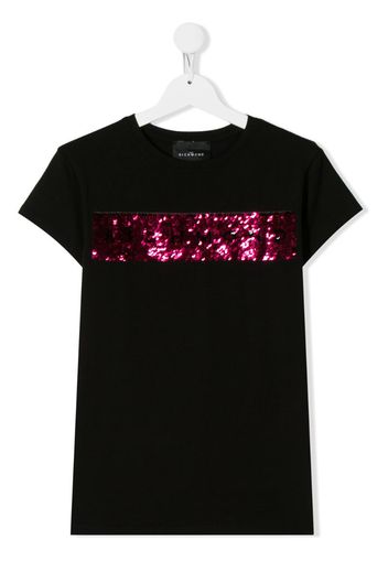 TEEN sequin logo T-shirt