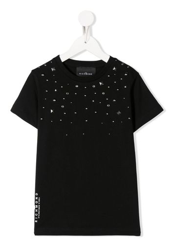 stud embellished T-shirt