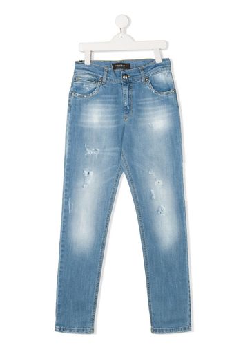 Jeans con effetto vissuto