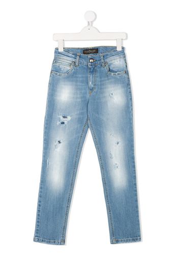 Jeans con effetto vissuto