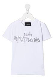 white logo t-shirt