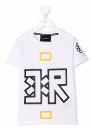 John Richmond Junior Forever Rock n Roll T-shirt - Bianco