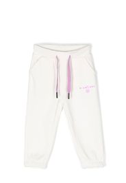 John Richmond Junior Pantaloni sportivi con stampa - Bianco