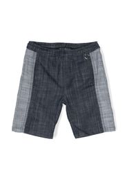 John Richmond Junior denim knee-length shorts - Blu