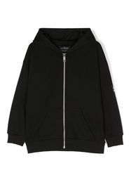 John Richmond Junior Cardigan con ricamo - Nero