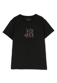 John Richmond Junior logo-print cotton T-shirt - Nero