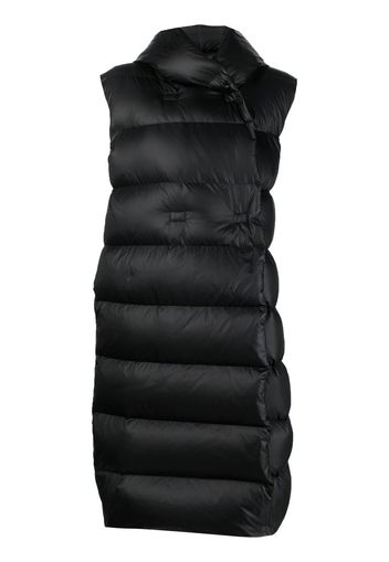 John Richmond Gilet imbottito con chiusura nascosta - Nero