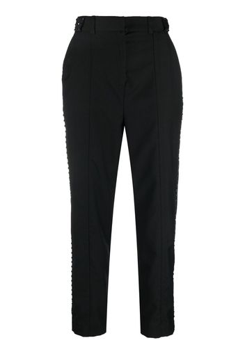 John Richmond Pantaloni affusolati con borchie - Nero