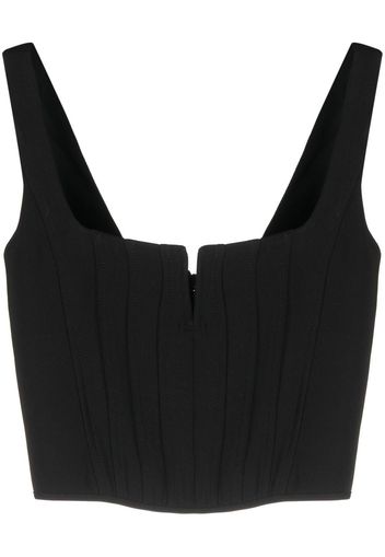 John Richmond structured bodice top - Nero