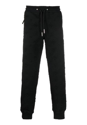 John Richmond Pantaloni Likai con ricamo - Nero