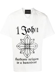 John Richmond Hardcore Religion T-shirt - Bianco