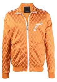 John Richmond chest logo-print jacket - Arancione