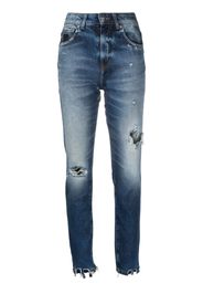 John Richmond Jeans skinny con logo - Blu