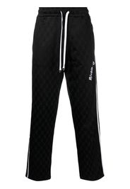 John Richmond x Playboy logo-print track pants - Nero