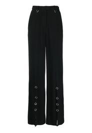 John Richmond wide-leg ring-detail trousers - Nero