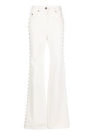 John Richmond Jeans a gamba ampia - Bianco