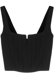 John Richmond structured bodice top - Nero