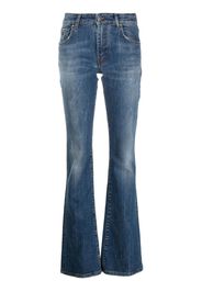 John Richmond Jeans svasati a vita bassa - Blu