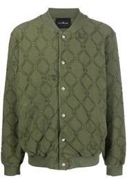 John Richmond Bomber con bottoni - Verde