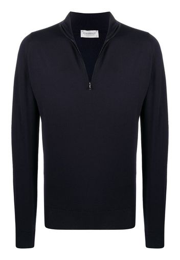 KNIT MERINO HALF ZIP JMP