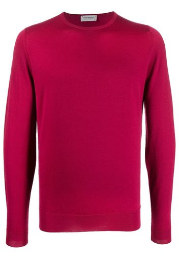 John Smedley round-neck knit jumper - Rosa