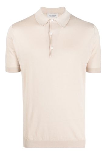 John Smedley Polo a coste - Toni neutri