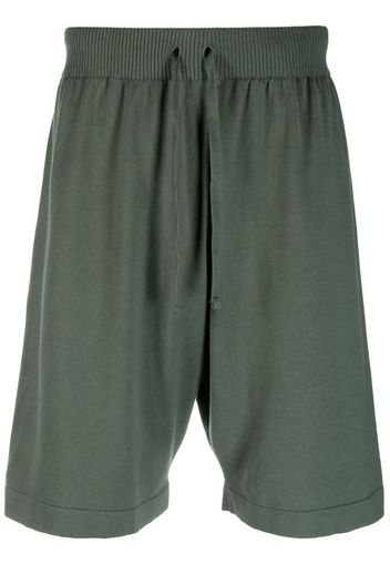 John Smedley Shorts dritti - Verde