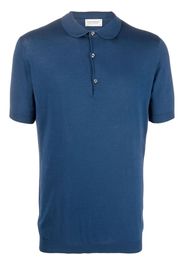 John Smedley short-sleeve polo shirt - Blu