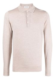 John Smedley Polo a maniche lunghe - Toni neutri