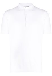 John Smedley Roth piqué polo shirt - Bianco