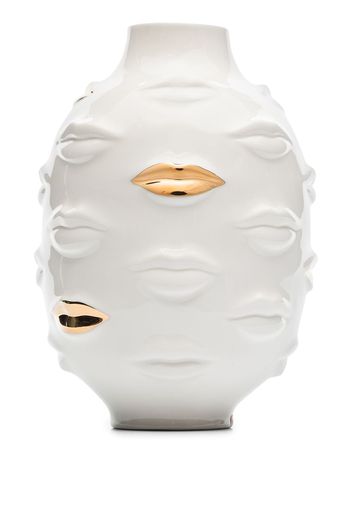 Jonathan Adler Vaso Gilded Gala - Bianco