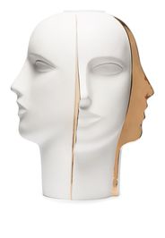 Jonathan Adler JON AD ATLAS SPLIT VASE - Bianco