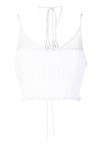 Jonathan Simkhai Lottie strappy top - Bianco