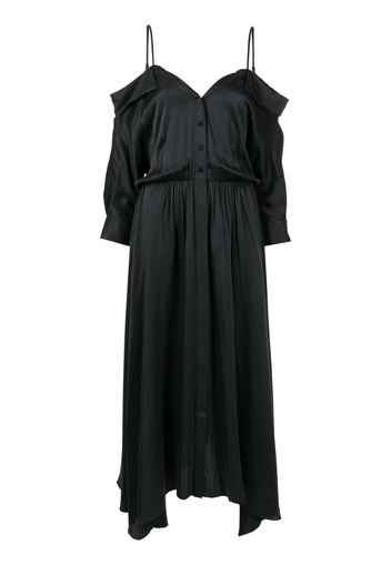 Jonathan Simkhai Kiari cold-shoulder dress - Nero