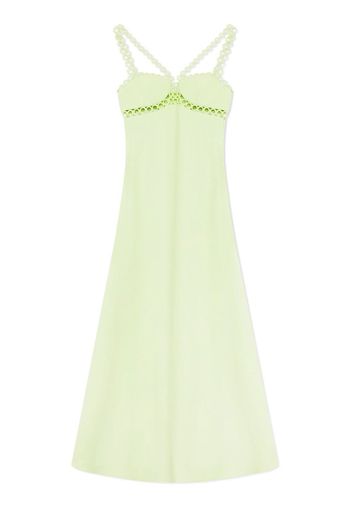 Jonathan Simkhai Sevilla sleeveless midi dress - Verde