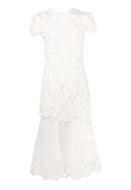 Jonathan Simkhai Abito midi con cut-out - Bianco